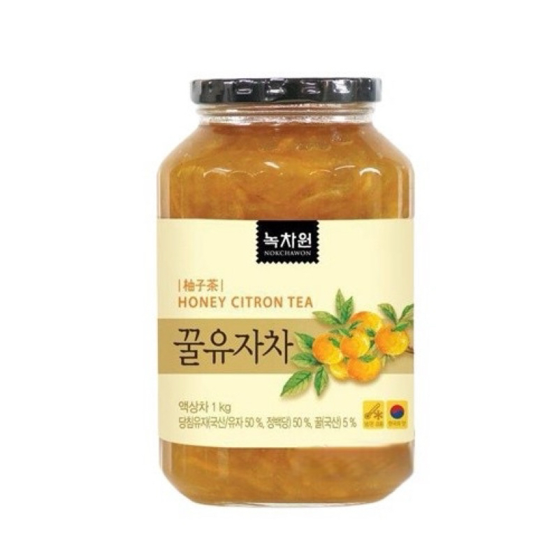 最便宜 韓國綠茶園 NOKCHAWON -蜂蜜柚子茶 柚子茶 韓國必買