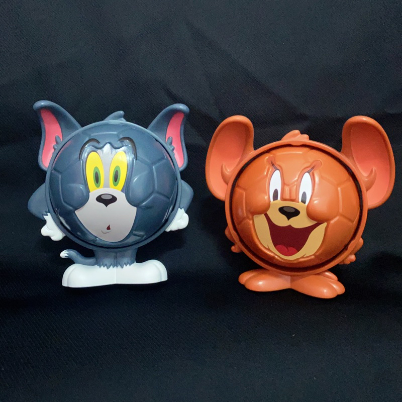 2014漢堡王絕版Tom and Jerry湯姆貓與傑利鼠玩具擺件