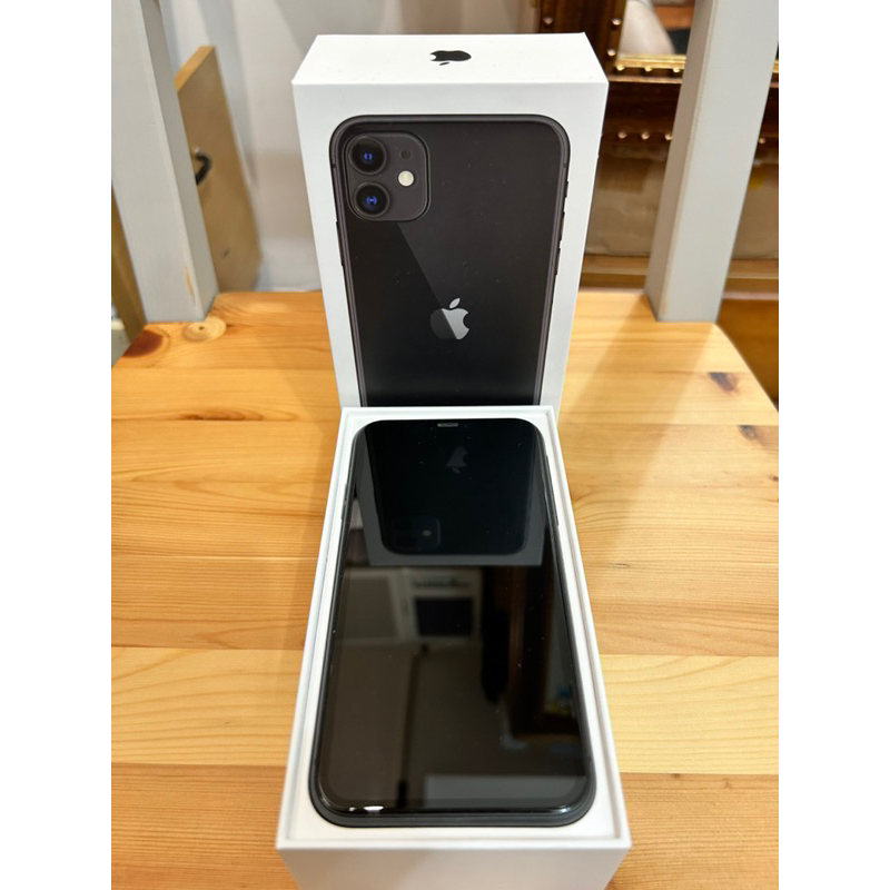 (9成新自用)完整配件Apple iPhone 11 128G 黑 盒裝公司貨 已換101原廠電池