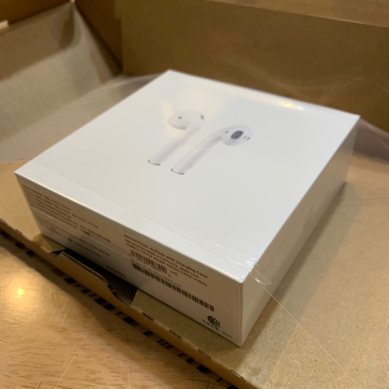 Apple 原廠 AirPods 2 有線充電版 全新未拆封 原廠紙盒