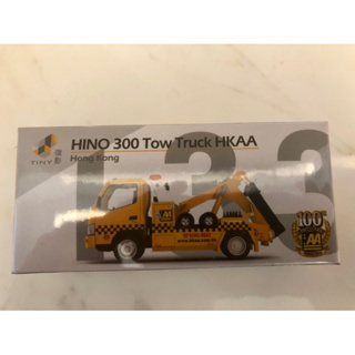 全新現貨 限量 TINY 微影 tiny 133 AA汽車協會拖車 黃拖車 拖吊車 模型車