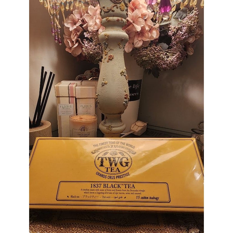 ♥️現貨♥️TWG Tea 1837Black Tea新加坡貴婦茶包(一盒15個棉布包裝)