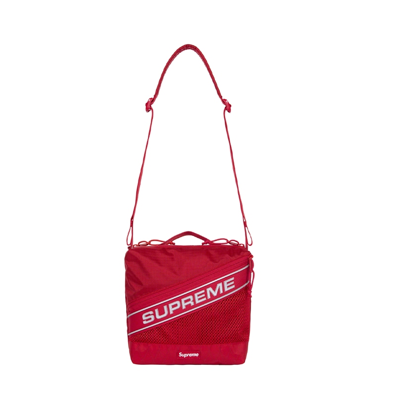 Supreme Logo Shoulder Bag Red 小包 紅色 FW23B5-RD