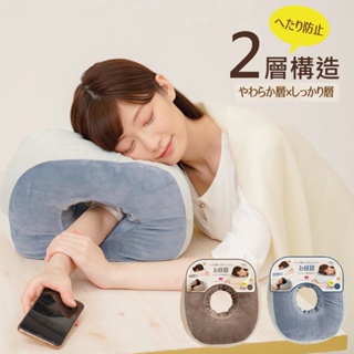 【日本Needs Labo】 Q柔多功能午睡枕 一入 趴趴枕 靠枕 抱枕 辦公室 變形枕