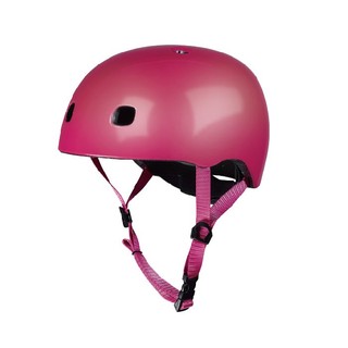 【瑞士Micro】官方原廠貨 Micro Helmet 消光莓果安全帽 LED版本 (運動用、自行車、腳踏車用) 免運