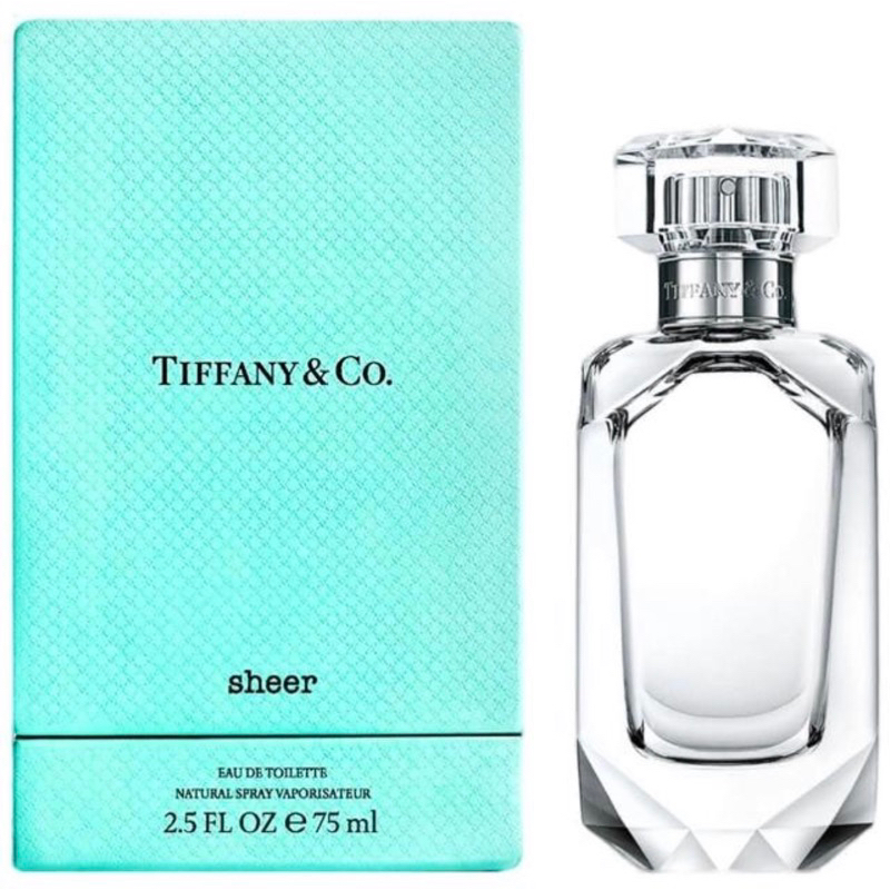 Tiffany&amp;Co. 蒂芙尼 Sheer 同名晶淬女性淡香水75ml