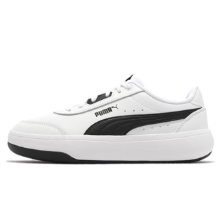 (元二商店）Puma 休閒鞋 Tori 女款 白/黑 厚底 增高 基本款 復古 經典 小白鞋 383026-03