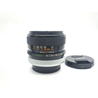 佳能 Canon FD 50mm F1.4 SSC 鍍膜 大光圈 人像鏡頭標準鏡頭 全幅 轉接各家類單眼(三個月保固)