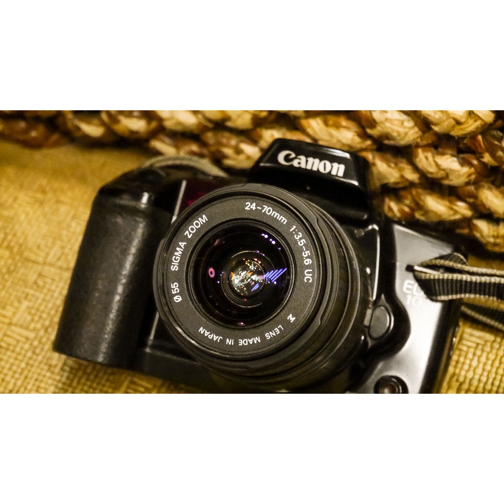 (一機一鏡)Canon EOS10 QD 底片單眼 sigma 24-70mm 自動對焦 全片幅鏡頭 EF接環 底片相機