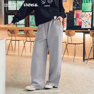 STAYREAL x OSAMU GOODS 原田治華夫格寬版棉褲