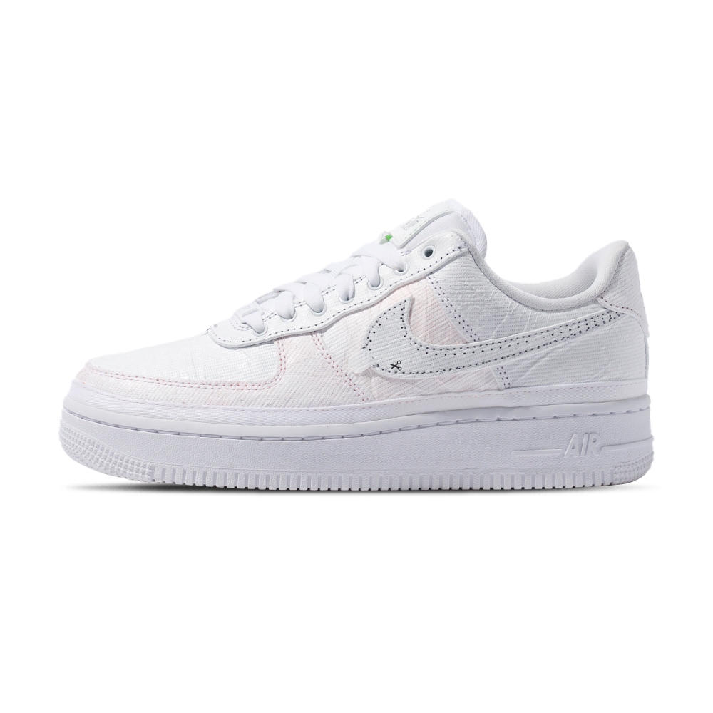 Nike W Air Force 1 07 LX 女 白彩 黑勾 撕撕樂 繽紛 運動 休閒鞋 CJ1650-100