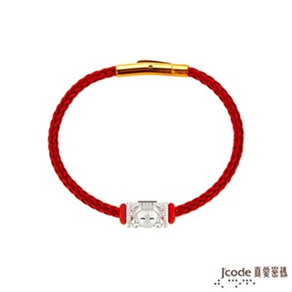 J'code真愛密碼銀飾 大甲媽 媽祖純銀/鋼編織手鍊 (現貨+預購)