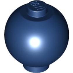 LEGO 樂高 深藍色 2x2 上帶1豆 球形/圓球/瓷器 Sphere 20953 6337530