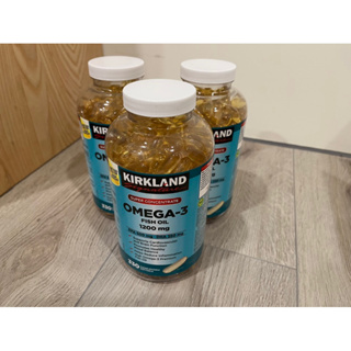 Kirkland Fish Oil 科克蘭 超濃縮 Omega-3 魚油 1200mg 330粒 加拿大代購