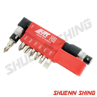 ▲LOCKE汽車工具 機車工具 機械工具///L扳手起子頭組 8PCS JTC-5360