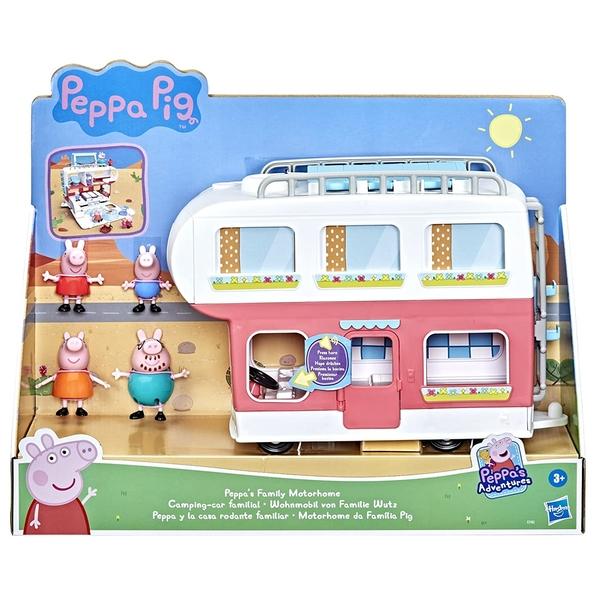 Hasbro Peppa Pig 佩佩豬 粉紅豬小妹 豪華露營車遊戲組