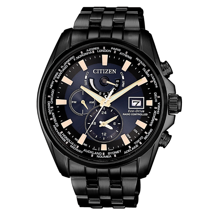 【CITIZEN 星辰】GENTS 亞洲限定款光動能電波錶 AT9039-51L 44mm 現代鐘錶