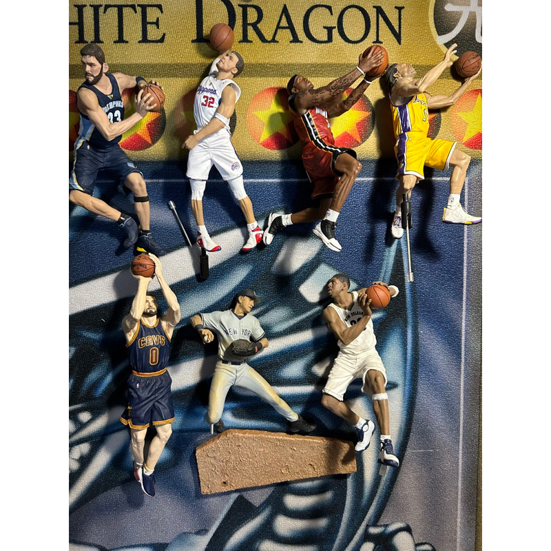 McFARLANE 麥法蘭 NBA Nash Gasol 幹籃哥Griffin 詹皇James ㄧ眉Davis