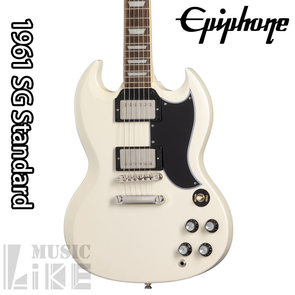『搖滾必備』Epiphone 1961 Les Paul SG Standard 電吉他 Classic White