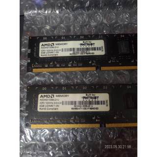 AMD DDR3 1333 4G*2 共8G (雙面) AMD 專用記憶體 (AE34G1339U2-U)