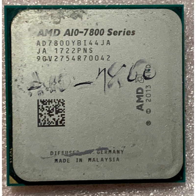 AMD FM2+ A10-7800 3.5G 四核處理器 R7-512內顯