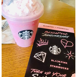 【Blackpink 7週年貼紙🌸】星巴克Starbucks聯名裝飾貼紙!!!限量倒數