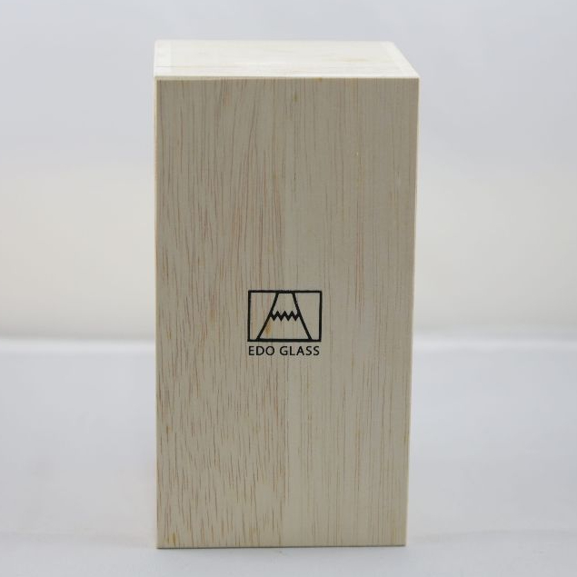 日本帶回 富士山 杯子 edo glass 田島窯 江戶硝子 櫻花 限量版 名古屋購入 日幣8800 正版 全新現貨