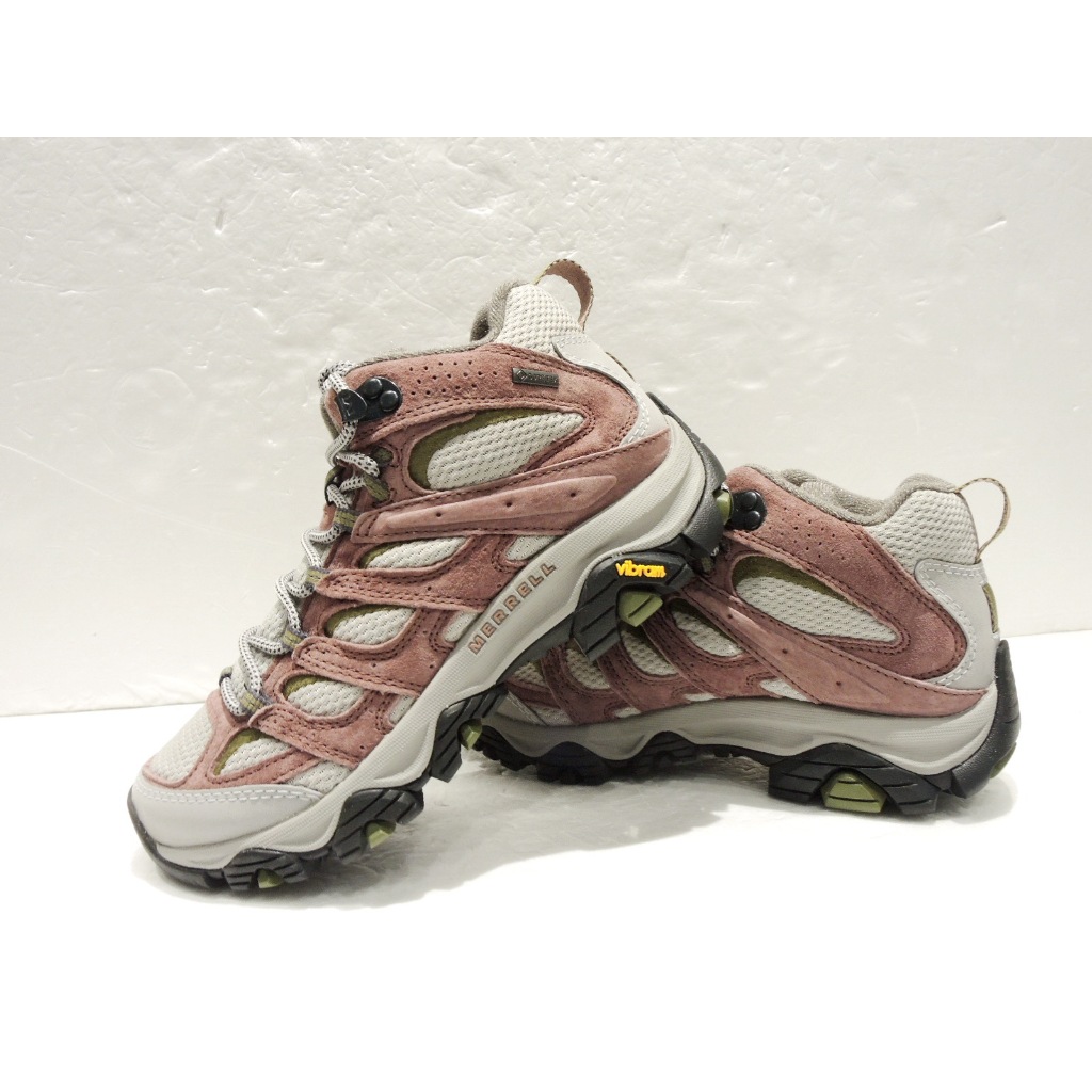 美國品牌 MERRELL MOAB 3 MID GORE-TEX 女 中筒 真皮 登山鞋《ML037496》