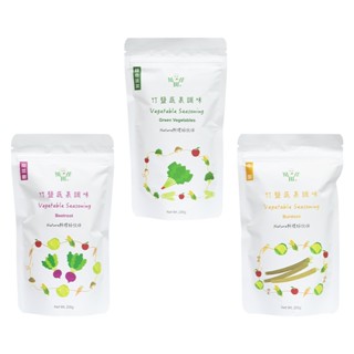 川田佳 竹鹽蔬果調味 200g/包 綠色蔬菜 甜菜根 牛蒡