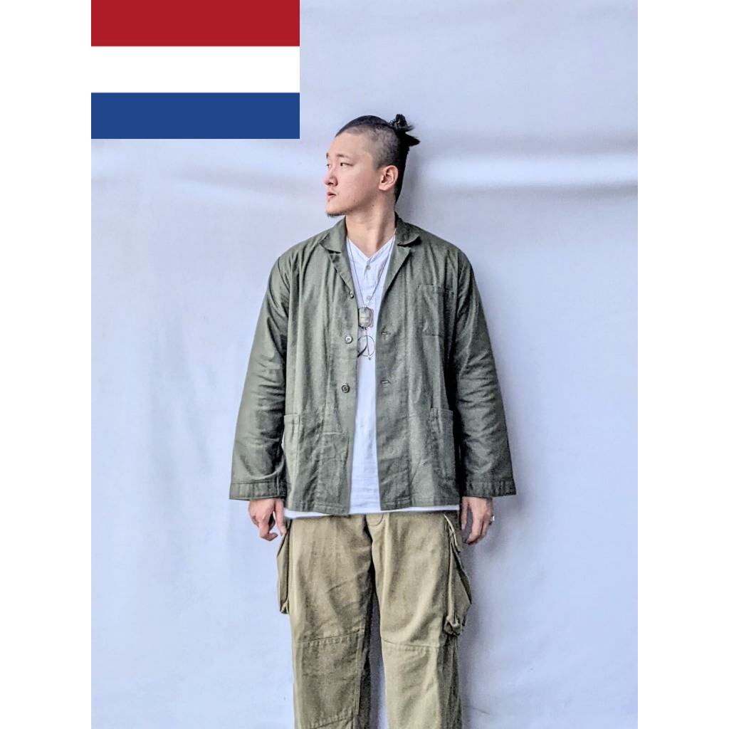 ［SOLWAY BOOG］「新品」70's Royal Netherlands Army 荷蘭皇家軍公發Pajama外套
