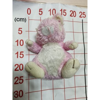 【二手衣櫃】絨毛玩偶 布偶娃娃 狗狗專用 可愛動物系列 耐咬耐磨玩具 玩偶 粉紅熊寵物玩具 1120929