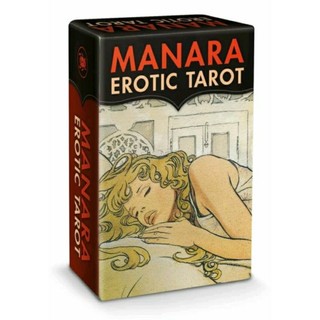 [牌的世界]原裝進口情慾藝術塔羅牌(迷你版) The Manara Erotic tarot(加附中文)