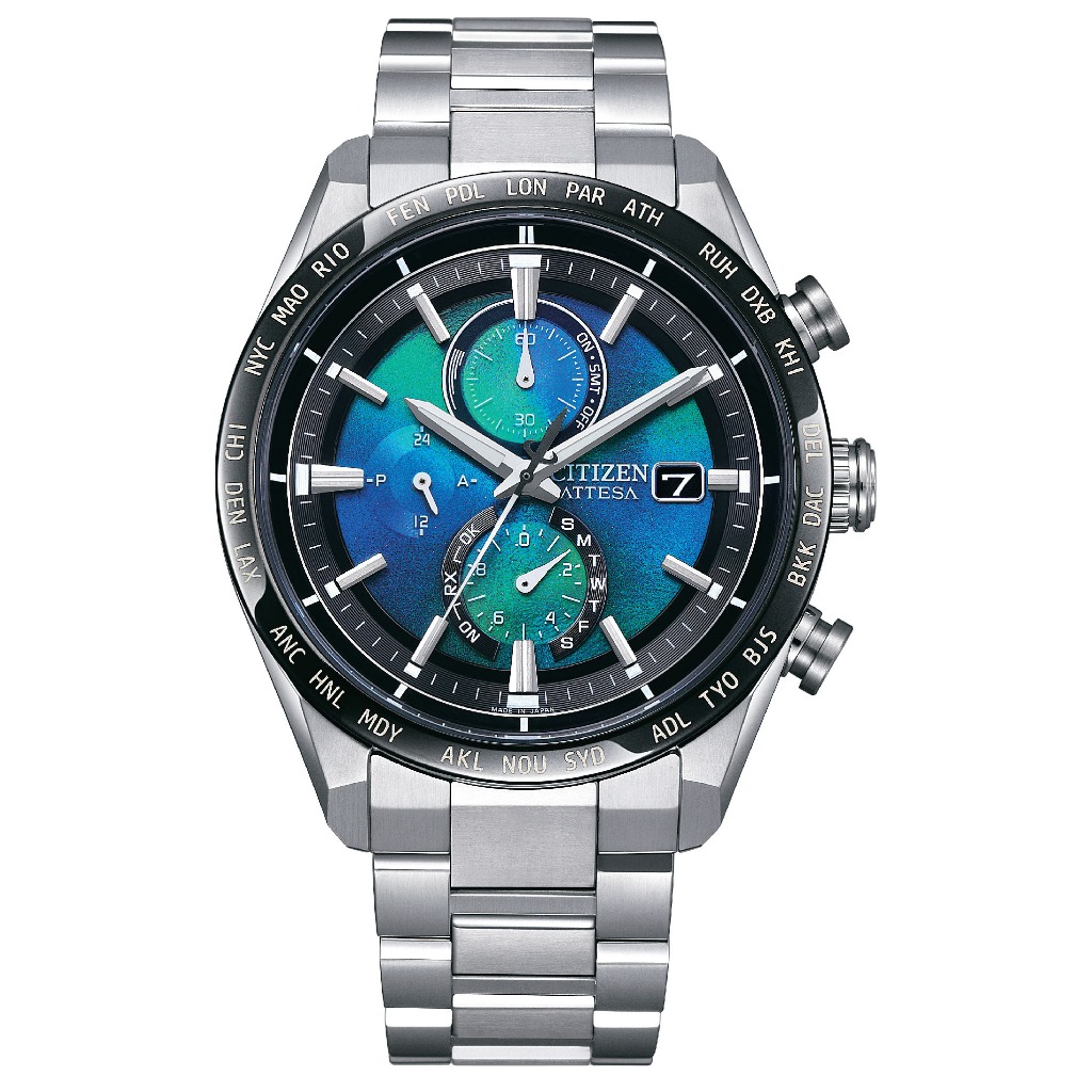 【CITIZEN 星辰錶】GENT'S系列 電波光動能石英錶(AT8188-64L)實體店面出貨