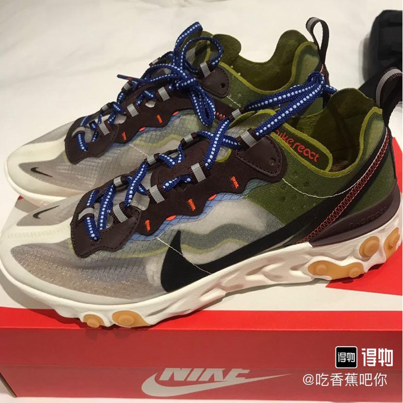 Nike React Element 87 Moss（二手）