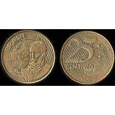 【全球郵幣 】 巴西 1993年25 centavos BRASIL COIN AU