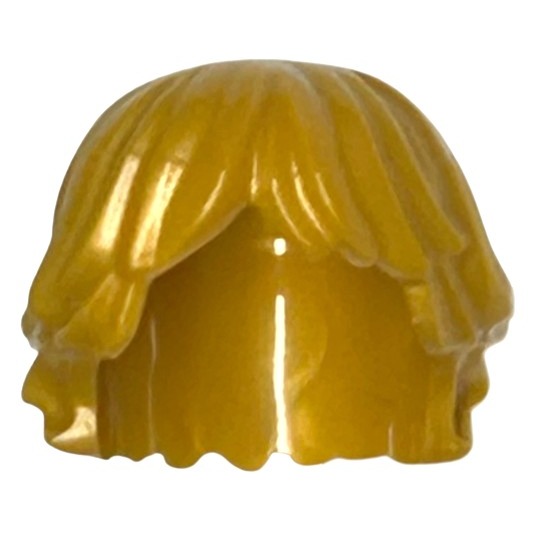 【樂高大補帖】LEGO 樂高 珍珠金色 哈利波特頭髮 人偶 配件 頭盔 髮飾 頭髮【92746/76388】