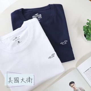 《美國大衛》Hollister 短袖 T恤 短T 上衣 衣服 上著 男 Tshirt 素T 海鷗【3243681192】