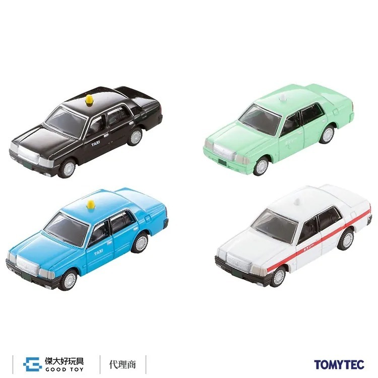 TOMYTEC 328612 車輛系列 基本 計程車-A (4輛)