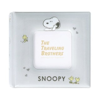 sun-star Snoopy My collection系列 硬殼卡片冊 小卡冊 史努比與胡士託 UA72176