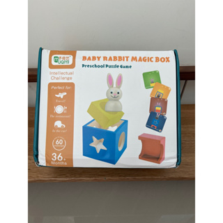 baby rabbit magic box 兔寶寶魔術箱 益智桌遊玩具積木