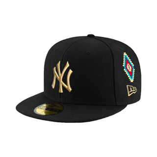 NEW ERA 59FIFTY 5950 MLB NY 紐約 洋基 圖騰 黑 棒球帽 鴨舌帽 ⫷ScrewCap⫸