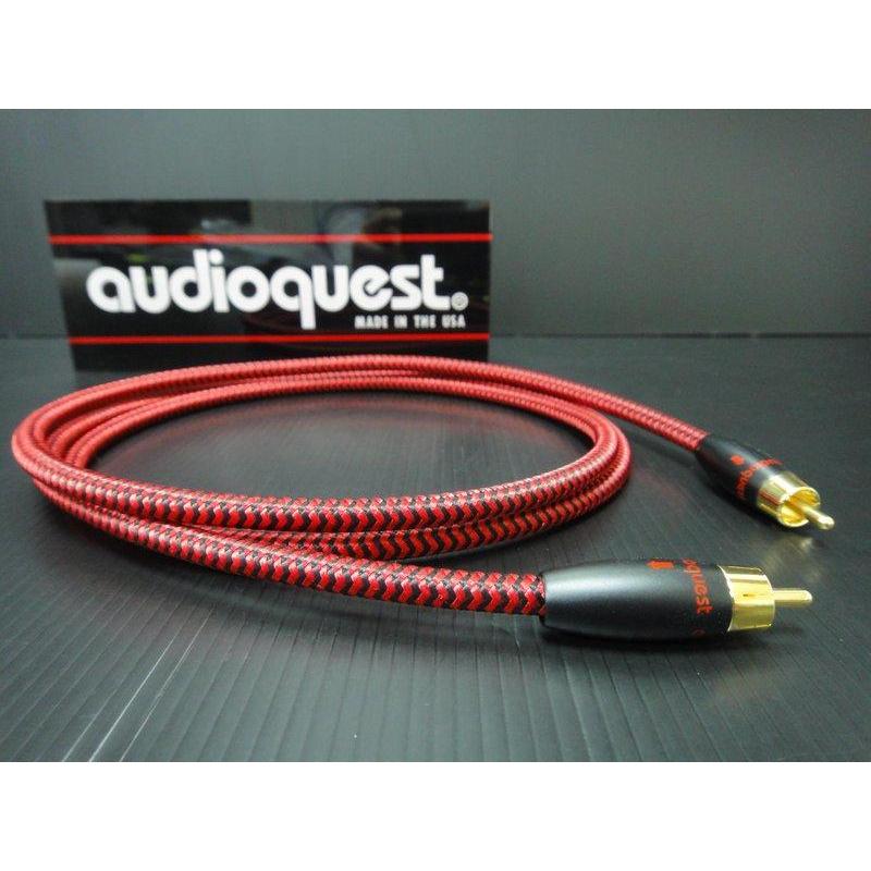 『永翊音響』美國audioquest Sidewinder響尾蛇重低音線(AQ 原廠 RCA-300) 1.5M