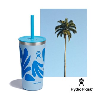 【Hydro Flask】Ty Williams 20oz/592ml 保溫 吸管 隨行杯 冰山藍 藝術家聯名限定款