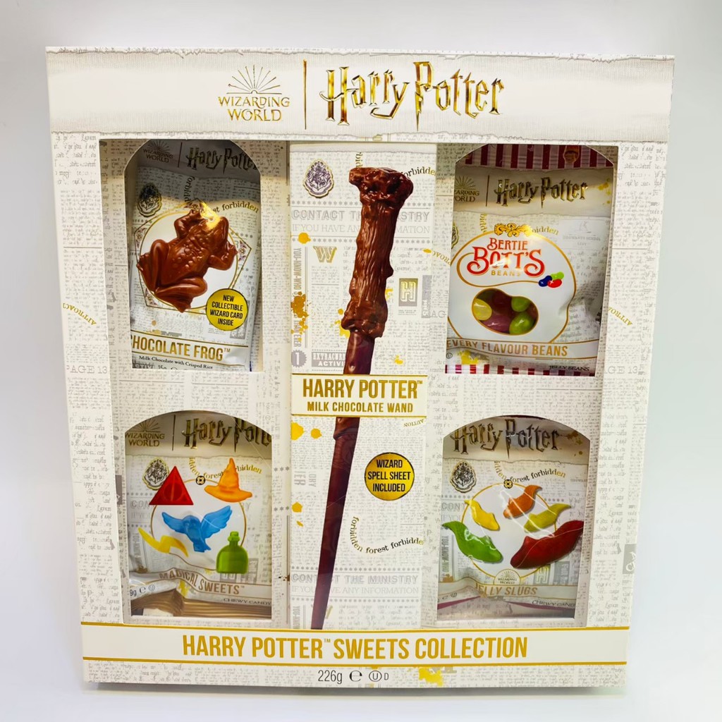 嘗甜頭 附發票 哈利波特魔法禮盒-魔杖 Jelly Belly 哈利波特 Harry Potter 收藏版 限量