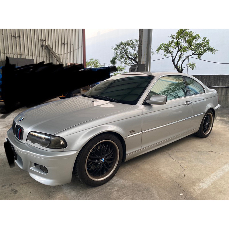 自售車庫車 BMW E46 02小改款 經典6缸 320ci 2.2 雙門 2D 車況良好 內外ok