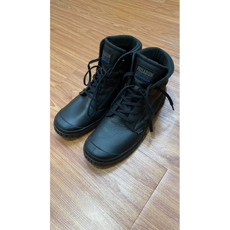 palladium waterproof 藍標 us10 28cm 男防水皮靴