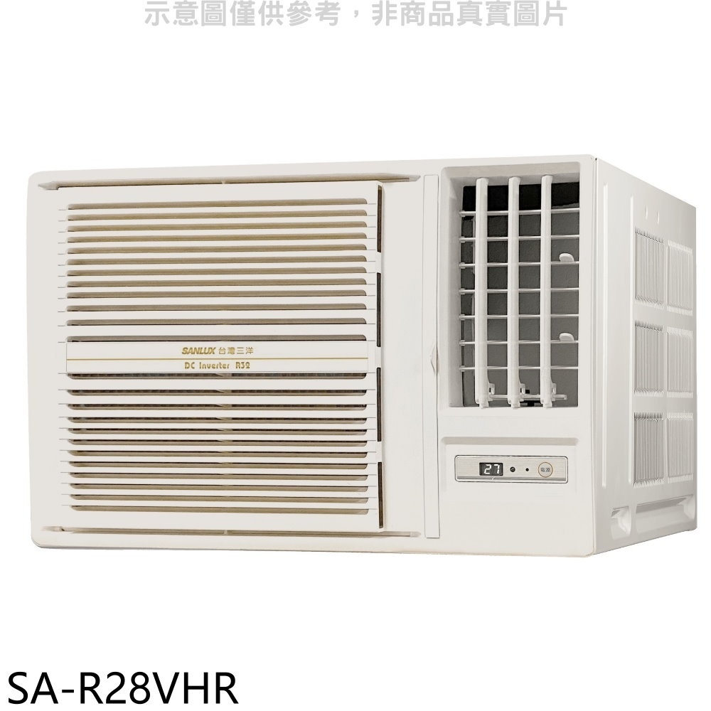 SANLUX台灣三洋【SA-R28VHR】R32變頻冷暖右吹窗型冷氣(含標準安裝) 歡迎議價