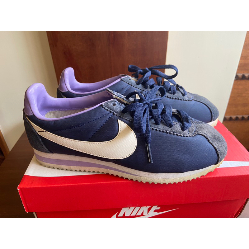 Nike WMNS classic Cortez Nylon 阿甘鞋 紫色(女)