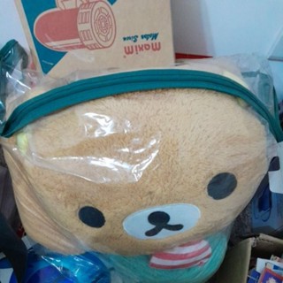 拉拉熊辣午睡插手枕，頭枕