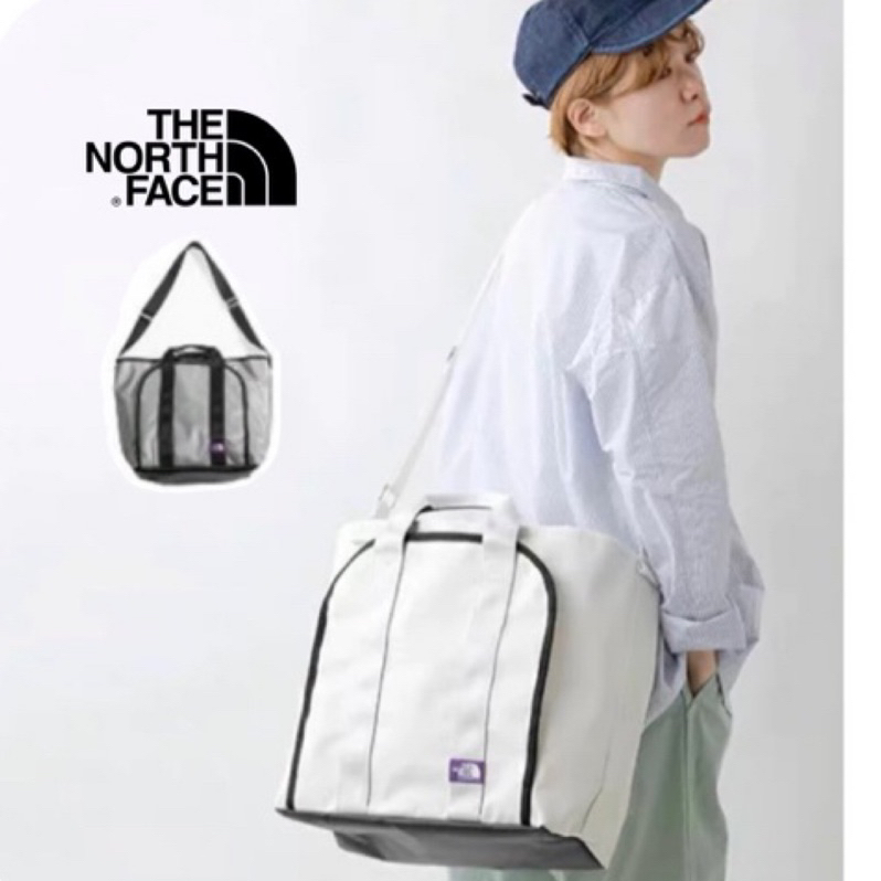 THE NORTH FACE TNF日線紫標TPE Shoulder Tote Bag NN7203N 側背包 手提包